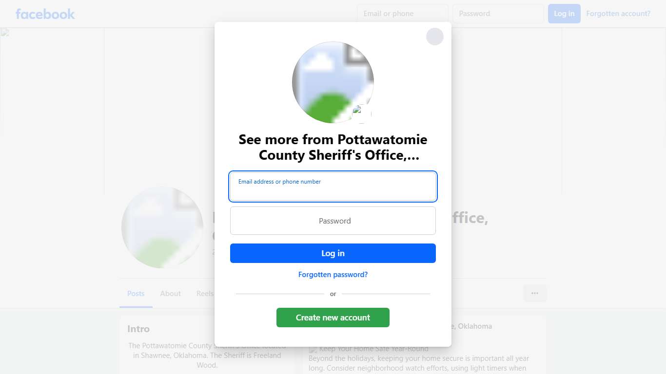 Pottawatomie County Sheriff's Office, Oklahoma Shawnee OK Facebook